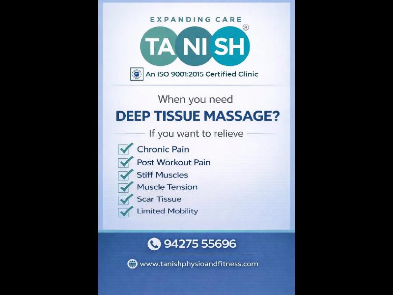 DEEP TISSUE MASSAGE